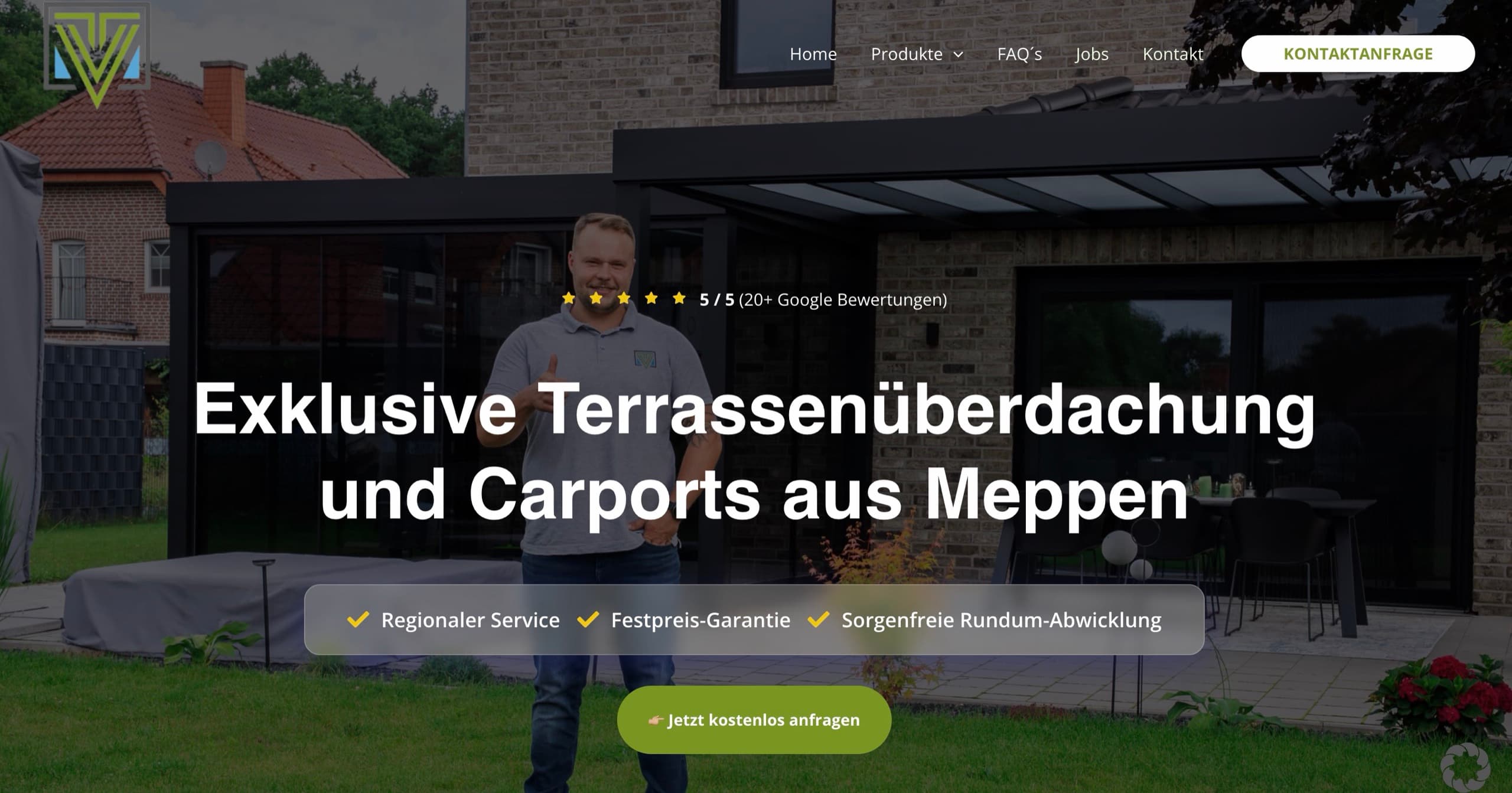 Website von Terravista